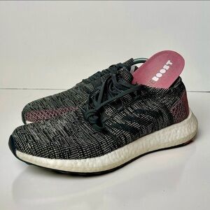 Adidas Pureboost Go Women's Black and Pink Athletic Shoes